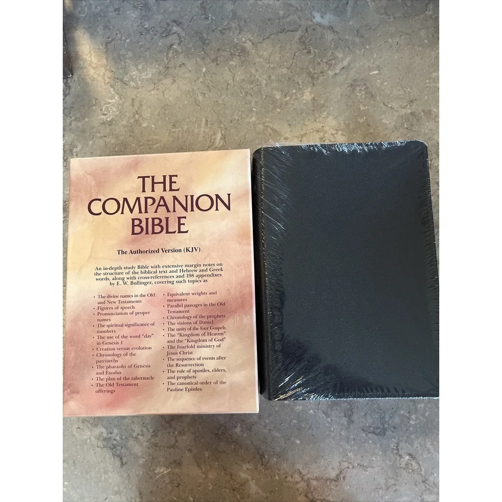 The Companion Bible-KJV Sealed (Leather / Fine Binding) In Box